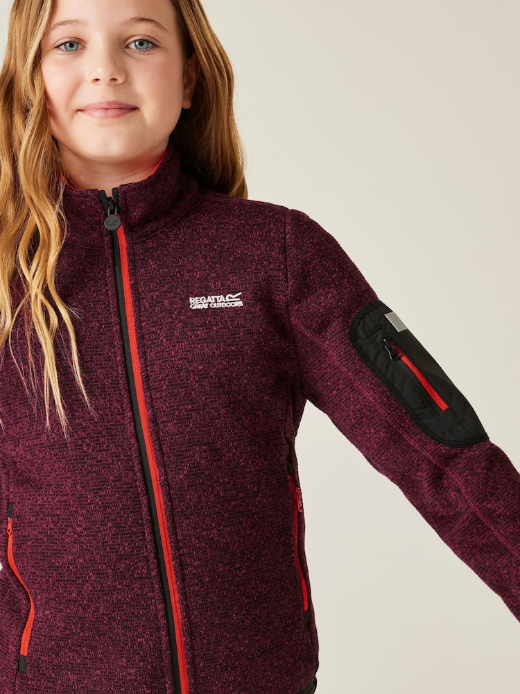 Regatta Red Junior Newhill Fleece - Image 1 of 9 Regatta Red Junior Newhill Fleece - Image 1 of 9