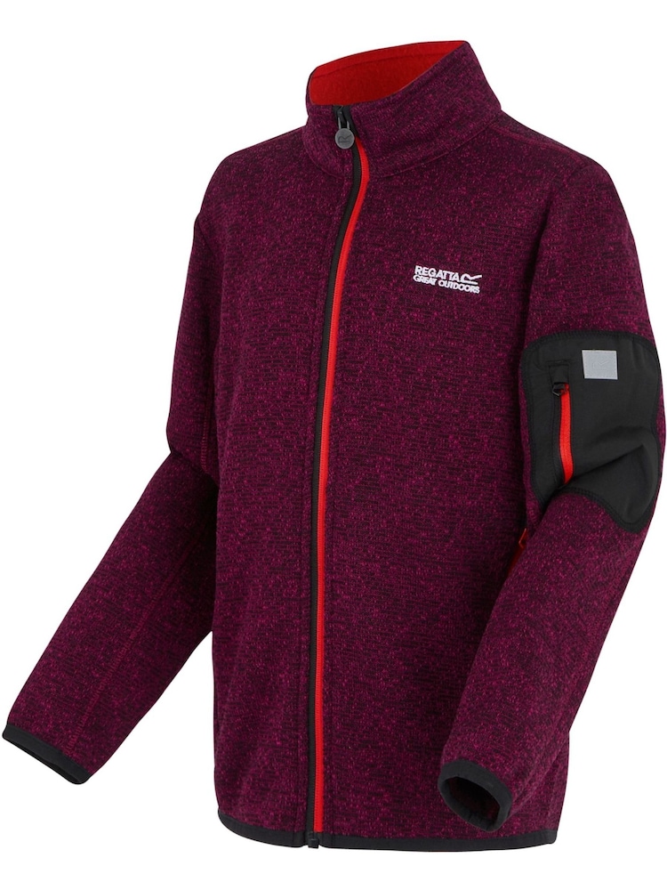 Regatta Red Junior Newhill Fleece - Image 9 of 9