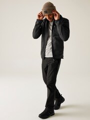 Regatta Grey Hooded Newhill Fleece - Image 3 of 7