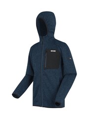 Regatta Blue Hooded Newhill Fleece - Image 7 of 7