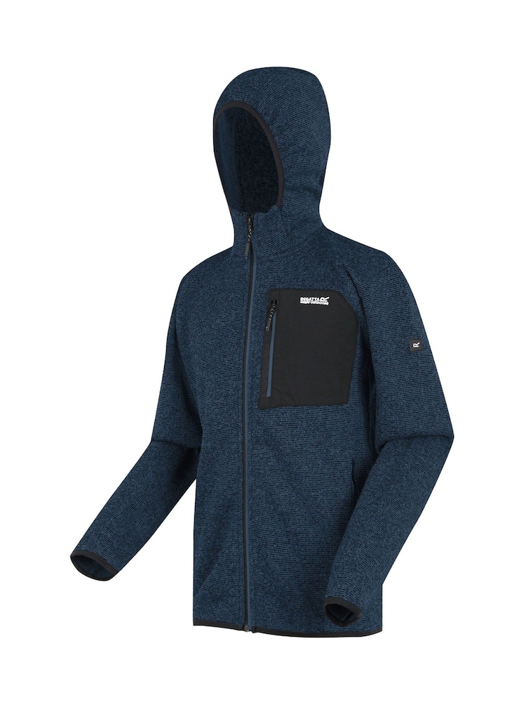 Regatta Blue Hooded Newhill Fleece - Image 7 of 7 Regatta Blue Hooded Newhill Fleece - Image 7 of 7