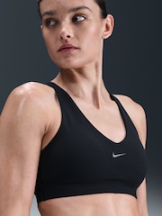 Nike Black Universa Medium-Support Padded Sport Bra - Image 1 of 11