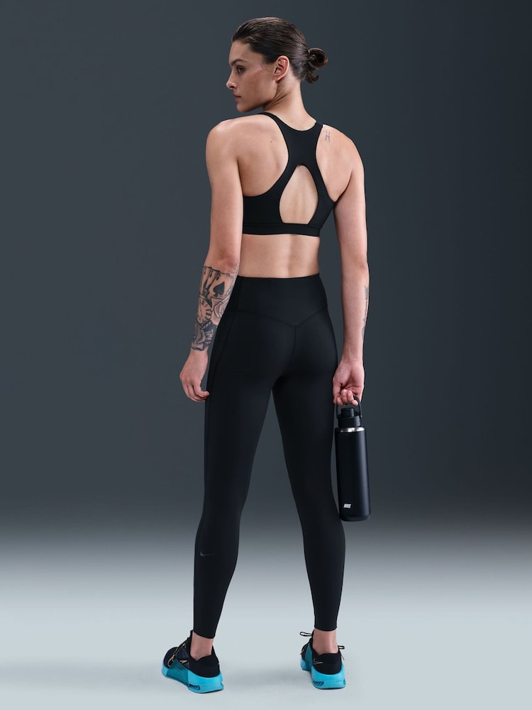 Nike Black Universa Medium-Support Padded Sport Bra - Image 2 of 11 Nike Black Universa Medium-Support Padded Sport Bra - Image 2 of 11