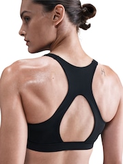 Nike Black Universa Medium-Support Padded Sport Bra - Image 9 of 11
