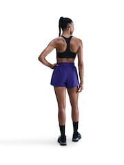 Nike Black Swoosh Medium Support Non-Padded Sports Bra - Image 2 of 5