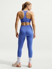 Nike Sapphire Blue Swoosh Medium Support Non-Padded Sports Bra - Image 2 of 5