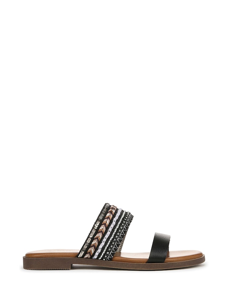 Blowfish Malibu Regular Fit Metallic Curtis Slides - Image 1 of 7