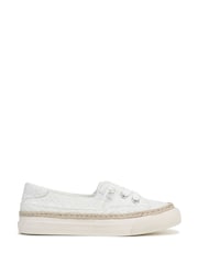 Blowfish Malibu Regular Fit Moon Slip On White Shoes - Image 1 of 7