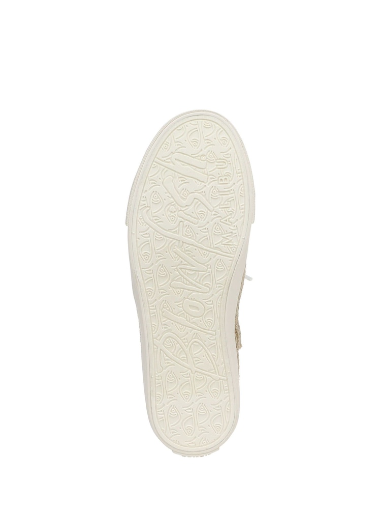 Blowfish Malibu Regular Fit Moon Slip On White Shoes - Image 7 of 7