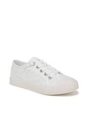 Blowfish Malibu Regular Fit Mystical Slip On White Trainers - Image 3 of 7