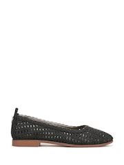 Blowfish Malibu Regular Fit Bardot Ballet Black Flats - Image 1 of 7