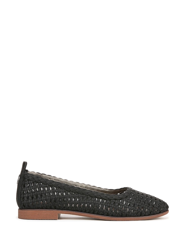 Blowfish Malibu Regular Fit Bardot Ballet Black Flats - Image 1 of 7