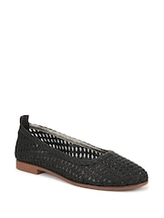 Blowfish Malibu Regular Fit Bardot Ballet Black Flats - Image 3 of 7