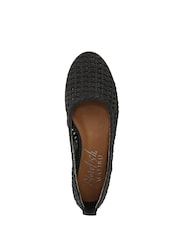 Blowfish Malibu Regular Fit Bardot Ballet Black Flats - Image 6 of 7