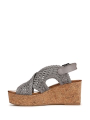 Grau - Blowfish Malibu Andrea Woven Wedge Sandals - Bild 2 von 7