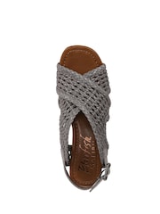 Grau - Blowfish Malibu Andrea Woven Wedge Sandals - Bild 6 von 7