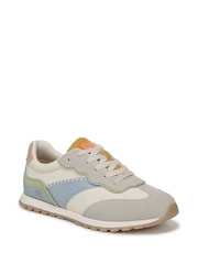 Blowfish Malibu Regular Fit  Valley Lace Up White Trainers - Image 3 of 7