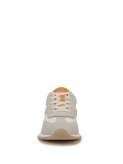 Blowfish Malibu Regular Fit  Valley Lace Up White Trainers - Image 4 of 7