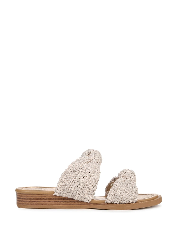 Blowfish Malibu Regular Fit Ashland White Slides - Image 1 of 7