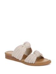 Blowfish Malibu Regular Fit Ashland White Slides - Image 3 of 7