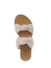 Blowfish Malibu Regular Fit Ashland White Slides - Image 6 of 7