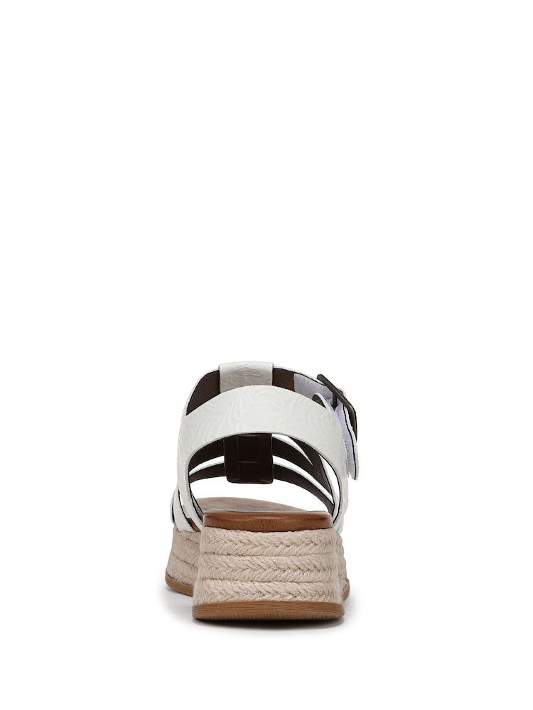 Blowfish Malibu Regular Fit Madrid 2 Fishermans White Sandals - Image 5 of 7