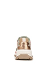 Grün - Blowfish Malibu Regular Fit Green Leo Lace-Up Trainers - Bild 5 von 7