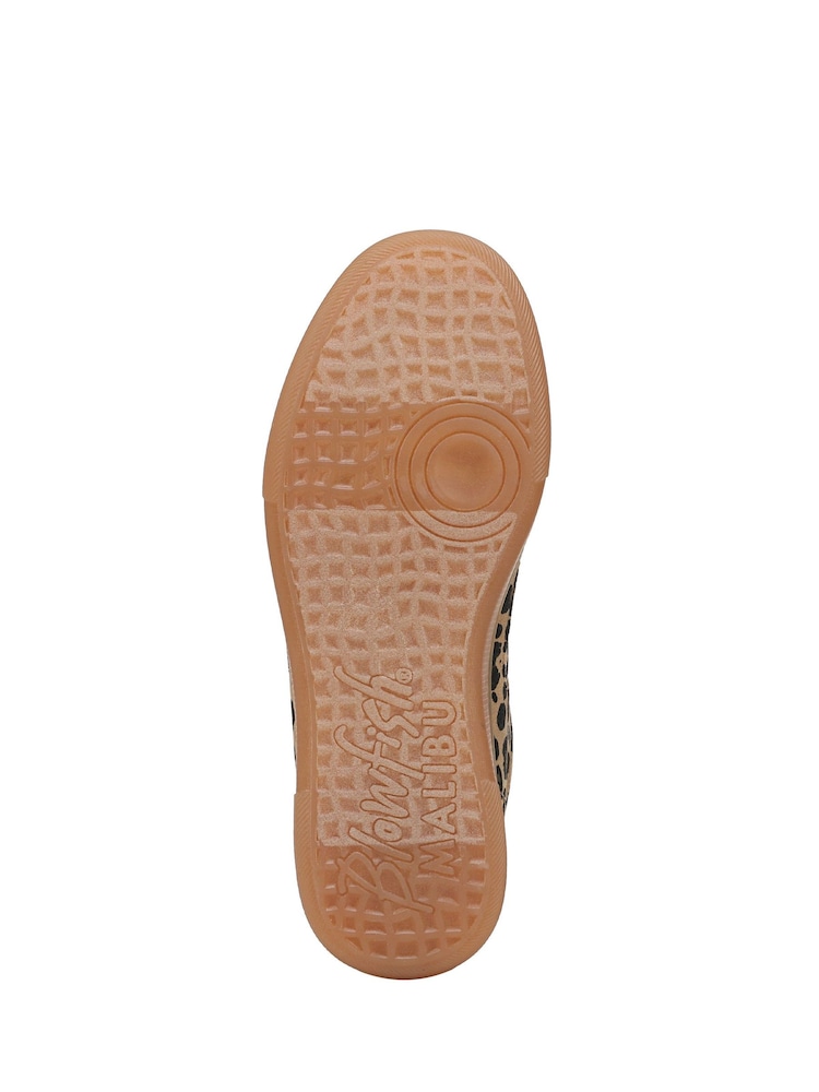 Blowfish Malibu Regular Fit Animal Print Tastic Lace-Up Trainers - Image 7 of 7