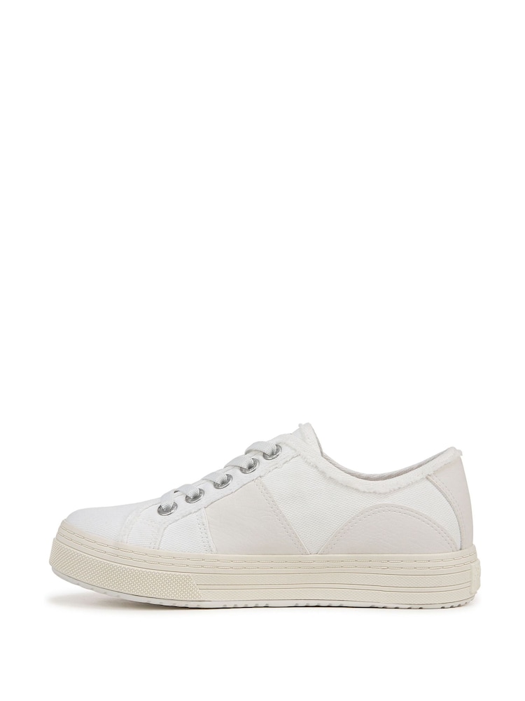 Weiß - Blowfish Malibu Regular Fit Green Super Smile Slip On Trainers - Bild 2 von 7