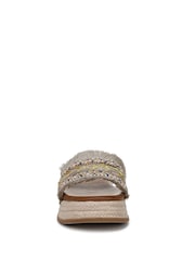 Blowfish Malibu Regular Fit Gold Miami Slides - Image 4 of 7