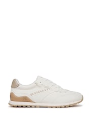 Blowfish Malibu Regular Fit  Valley Lace Up White Trainers - Image 1 of 7