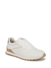 Blowfish Malibu Regular Fit  Valley Lace Up White Trainers - Image 3 of 7