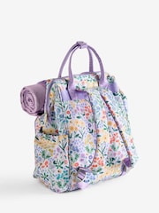 Maisie Floral Print 4 Person Picnic Backpack - Image 2 of 2