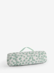 Sage Green Spot Fleece Picnic Blanket - Image 1 of 1