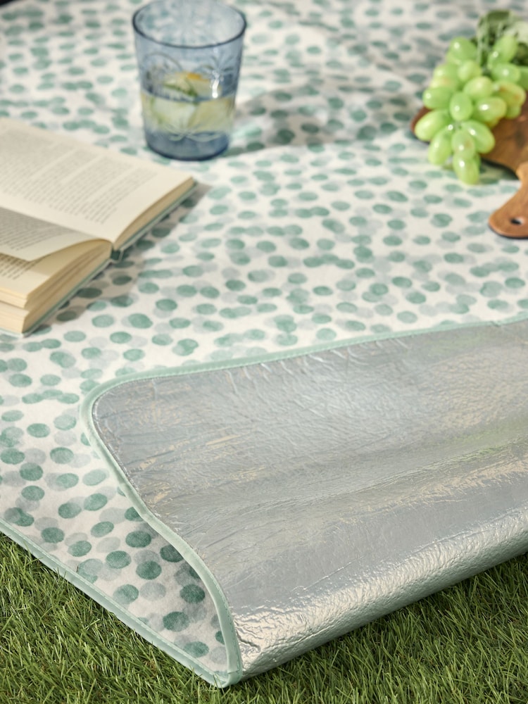 Spot Fleece Picnic Blanket - תמונה 2 מתוך 4