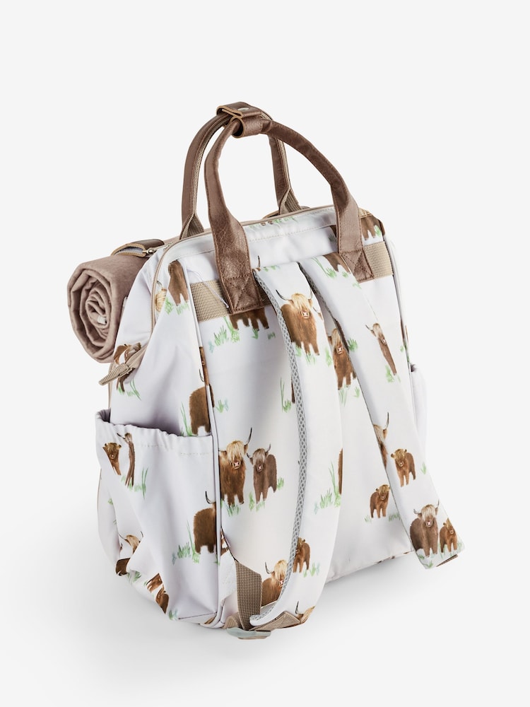 Natural Hamish The Highland Cow Back Pack - Image 6 of 6