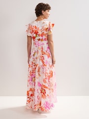 Phase Eight Pink Liana Burnout Dress - Image 2 of 7