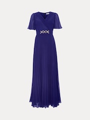 Phase Eight Purple Yasmina Maxi Dress - Image 7 of 7