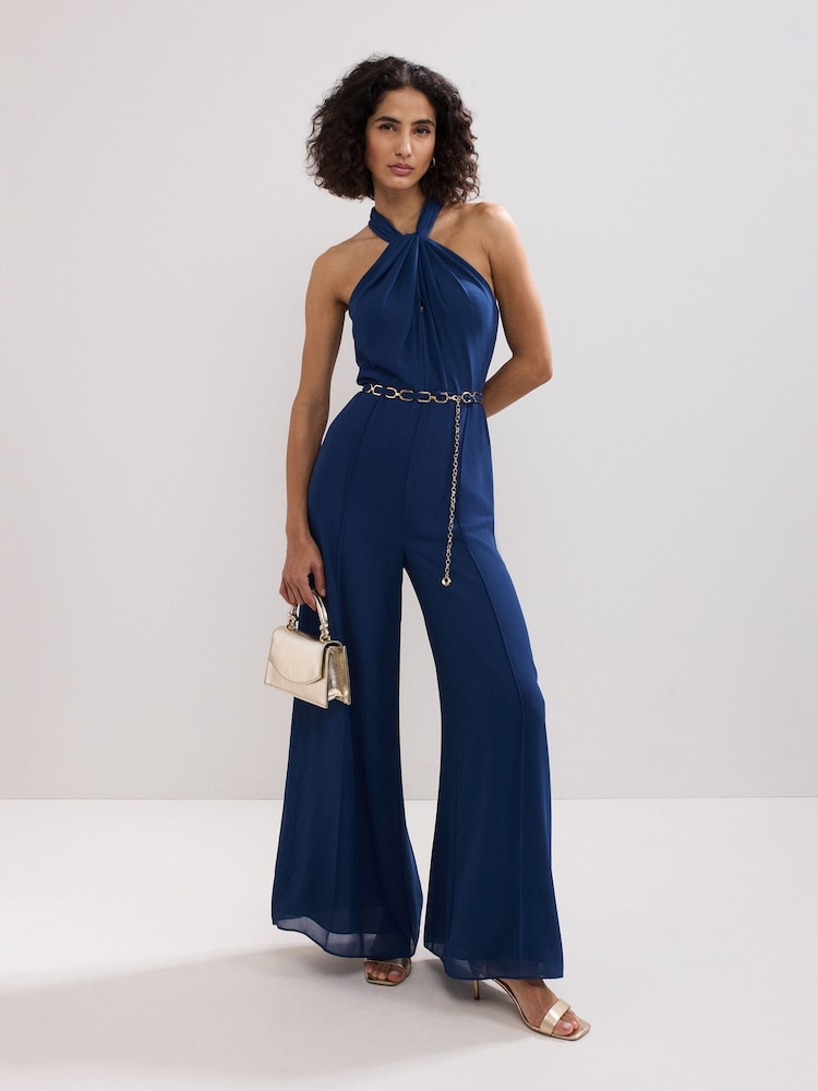Phase Eight Blue Gwen Jumpsuit - Image 1 of 7