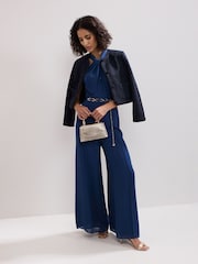 Phase Eight Blue Gwen Jumpsuit - Image 6 of 7