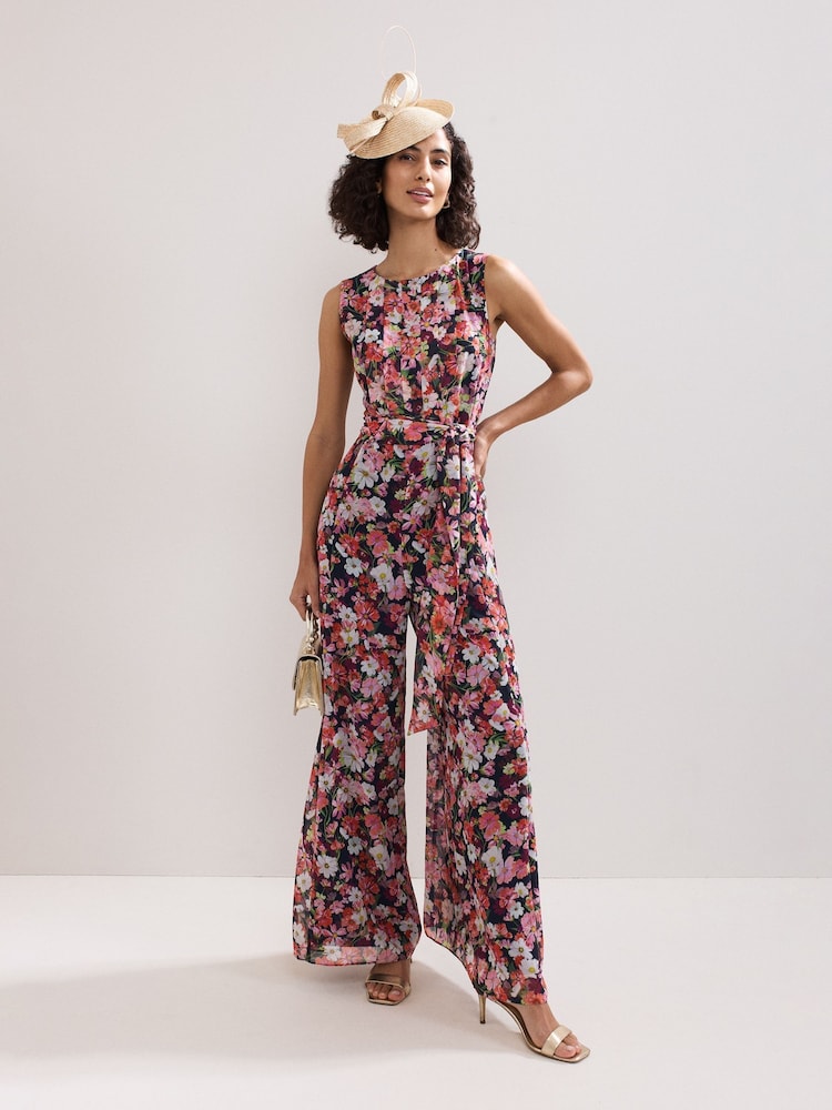 Phase Eight Pink Janine Jumpsuit - Image 1 of 7