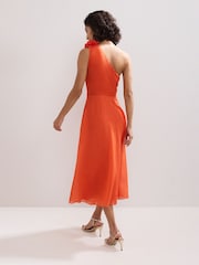 Phase Eight Orange Joseline Dress - Image 2 of 7