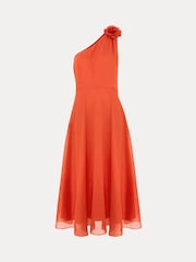 Phase Eight Orange Joseline Dress - Image 7 of 7