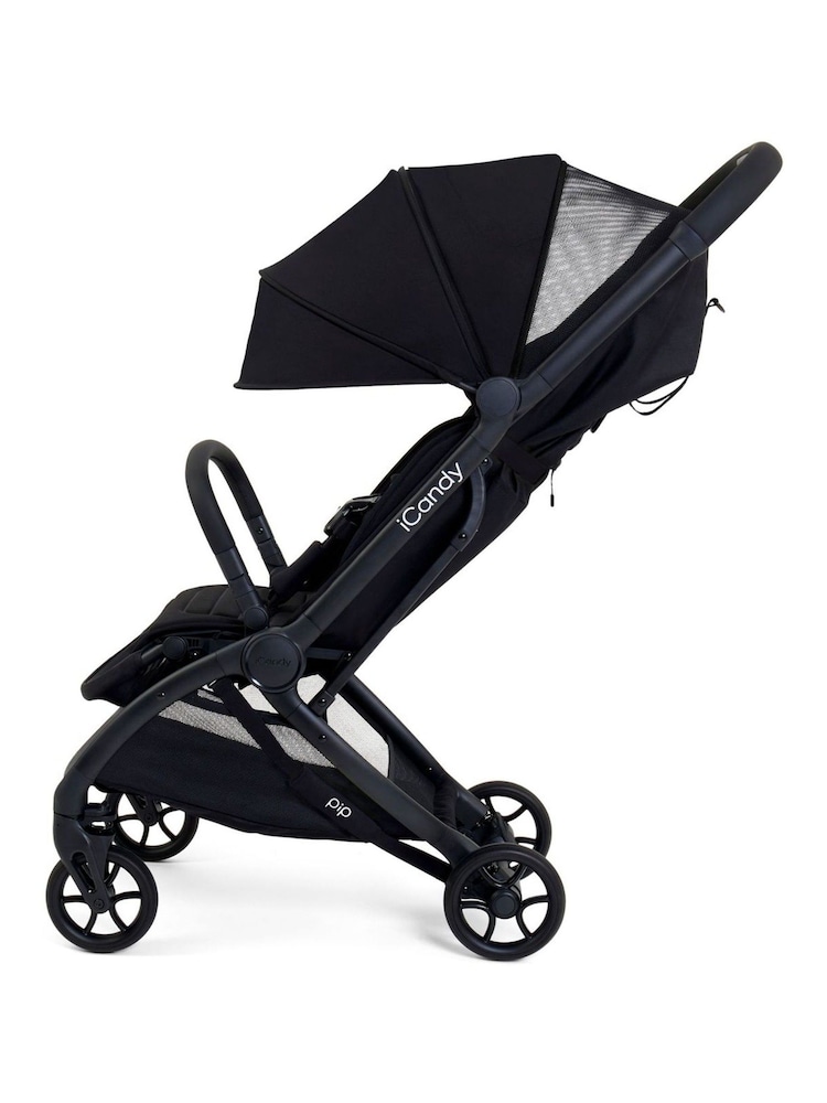 iCandy Black Pip Stroller Compact Fold Pushchair - Image 2 of 5