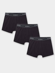 Aubin Chancel Black Boxers 3 Pack - Image 1 of 1