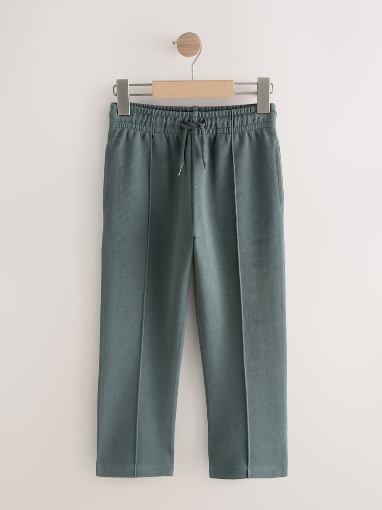 Green Regular Fit Smart Joggers (3-16yrs) - Image 1 of 4 Green Regular Fit Smart Joggers (3-16yrs) - Image 1 of 4