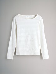 The Set 3 Pack Textured Long Sleeve T-Shirts - صورة 4 من 6