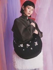 Cath Kidston Black Tokidoki Sling Cross-Body Bag - Image 3 of 8