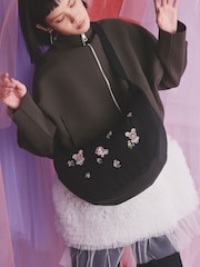 Cath Kidston Black Tokidoki Sling Cross-Body Bag - Image 5 of 8