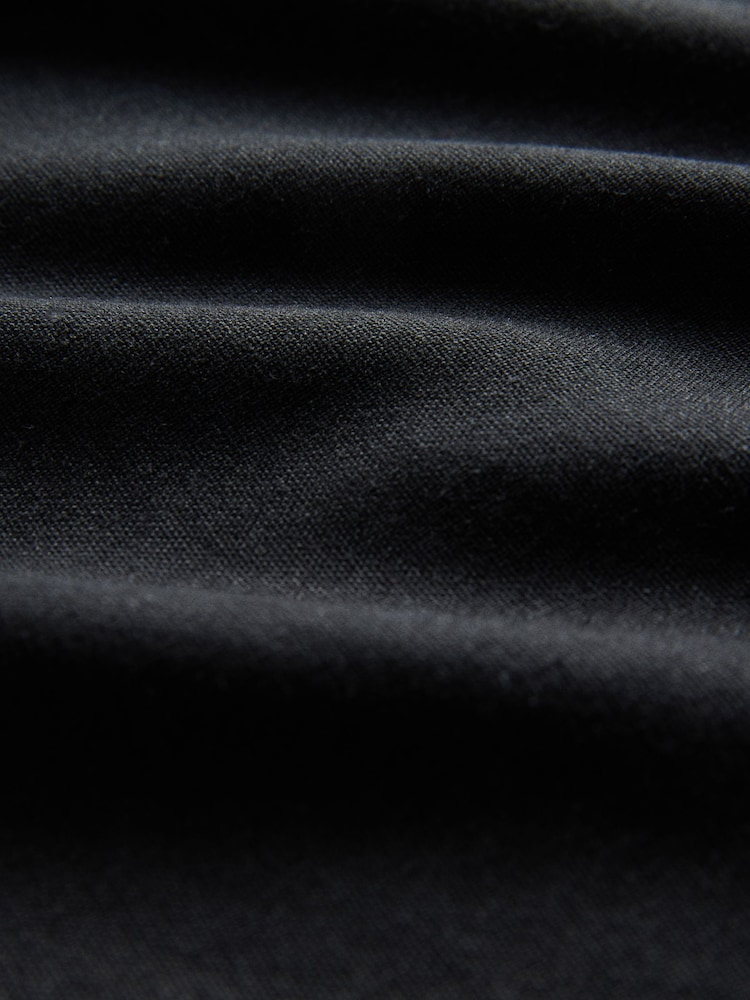 The Set 2 Pack Scoop Back Mini Dresses With Linen Gingham/Black - Image 5 of 5